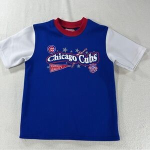 Chicago Cubs Toddler Baseball Shirt Stitches Athletic Gear Size L (5T/6T)